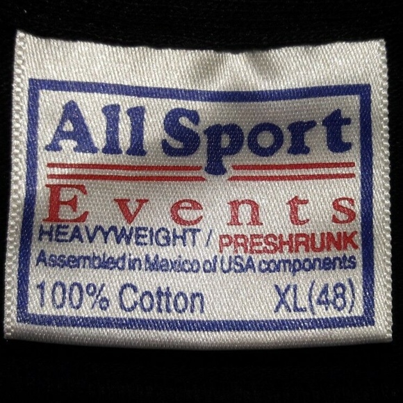 VINTAGE Black Graphic T-Shirt Sz XL Biker Blowout - Picture 8 of 8